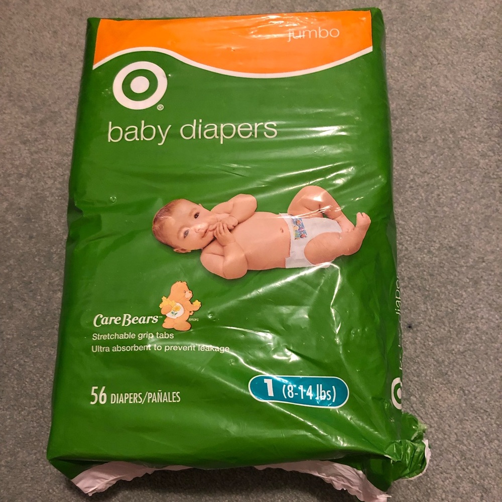 Opened Diapers 47 brand new disposable diapers left